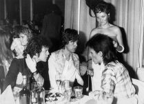 1973 - London, Lou Reed, Mick Jagger and David Bowie